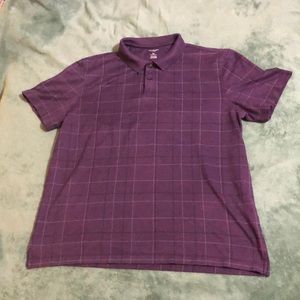 Purple Van Heusen XL collared shirt